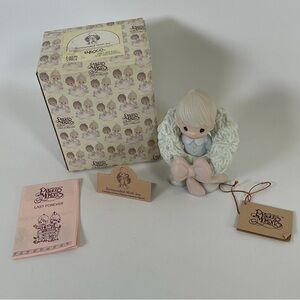 VTG‎ Precious Moments Figurine #E-0506 “Surrounded With Joy” 1983 with Box